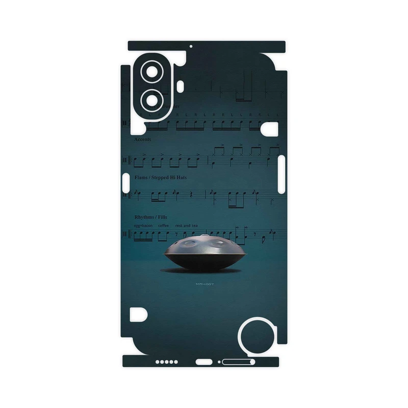 برچسب پوششی ماهوت مدل Hang_Instrument-FullSkin مناسب برای گوشی موبایل ناتینگ CMF Phone 1
