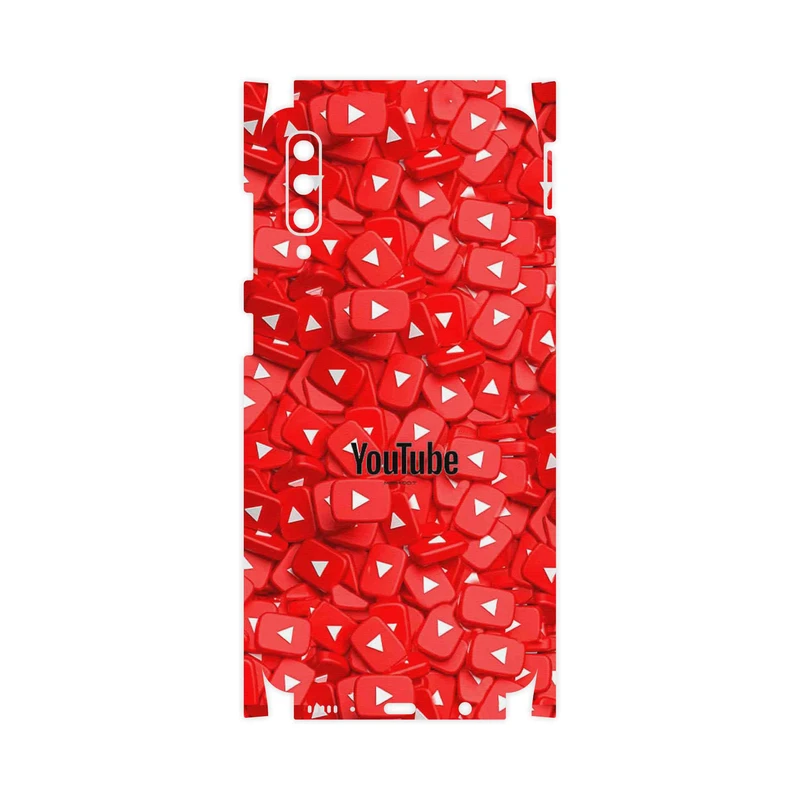 برچسب پوششی ماهوت مدل Youtube-FullSkin مناسب برای گوشی موبایل سامسونگ Galaxy A50