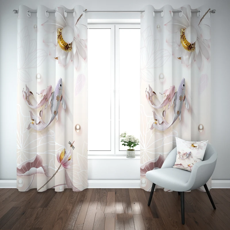 پرده مدل b2454 سایز 140×280 سانتی متر