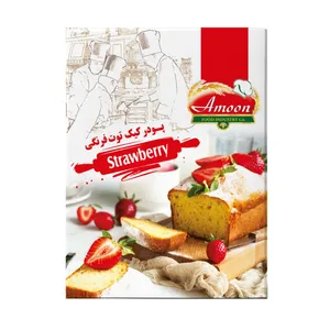 پودر کیک توت فرنگی آمون - 500 گرم