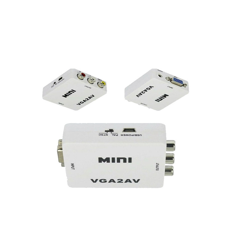 مبدل VGA به AV مدل 2117 mini 1
