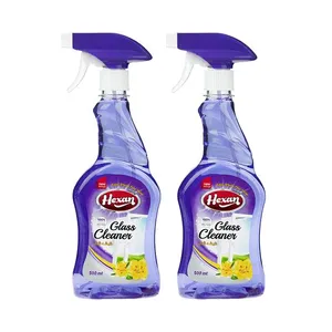اسپری شیشه پاک کن هگزان مدل Purple حجم 500 میلی لیتر مجموعه 2 عددی