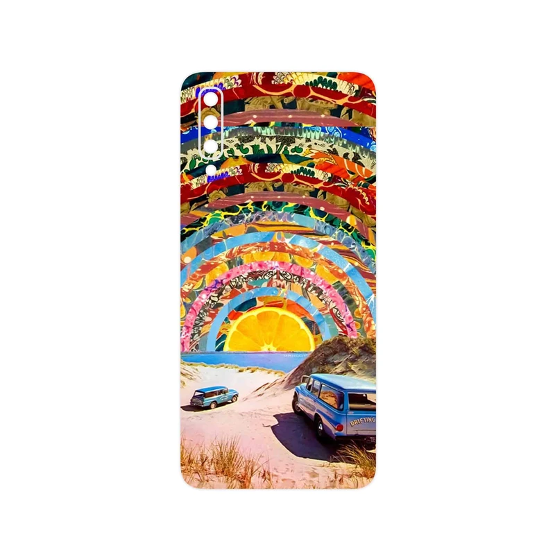 برچسب پوششی ماهوت مدل Collage of Orange Sky مناسب برای گوشی موبایل سامسونگ Galaxy A70