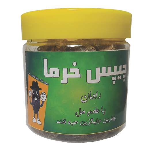 چیپس خرما با طعم هل رادمان - 150 گرم