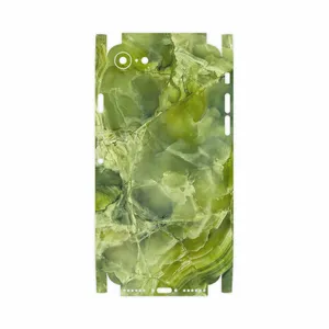 MAHOOT Green Crystal Marble-FullSkin Cover Sticker for Apple iPhone 8