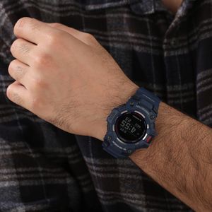 نقد و بررسی ساعت مچی دیجیتال مردانه کاسیو مدل GBD-100-2DR توسط خریداران