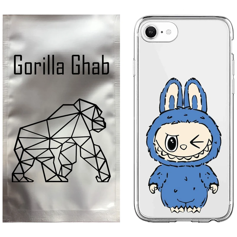 کاور گوریلا قاب مدل CLG کد 116 طرح لبوبو مناسب برای گوشی موبایل اپل iPhone 7 / 8 / SE 2022
