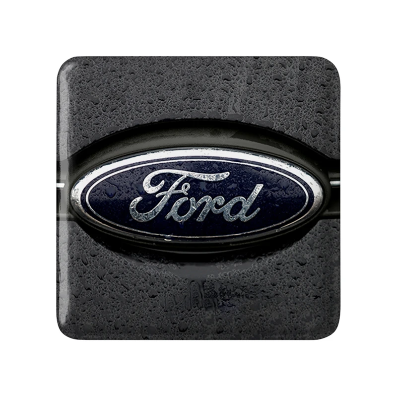 مگنت خندالو طرح فورد Ford مدل مربعی کد 30722