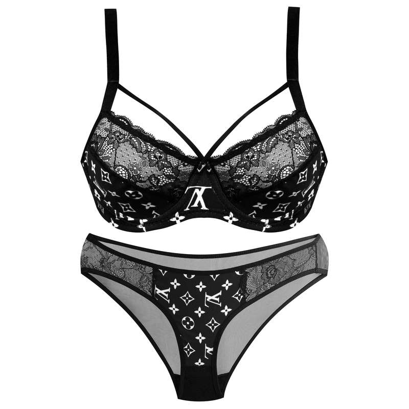 ست شورت و سوتین زنانه کارنا رز مدل 3371-B-W