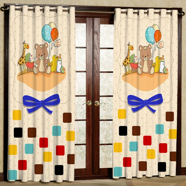 پرده مدل مخمل پانچی کد 7580 سایز 280x140 سانتی متر