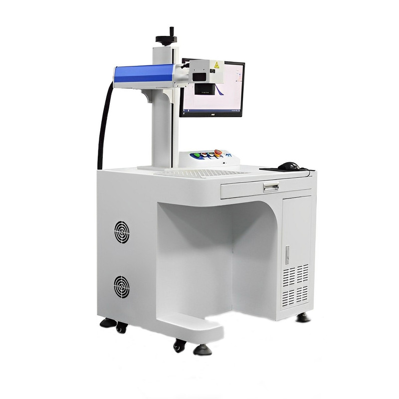 دستگاه لیزر حکاکی و برش مدل 60 وات فایبر میزدار