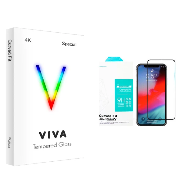 محافظ صفحه نمایش سرامیکی مات  ویوا مدل 4K مناسب برای گوشی موبایل اپل Iphone X/ Xs