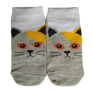 جوراب مدل بدون ساق طرح پیشی کد 2