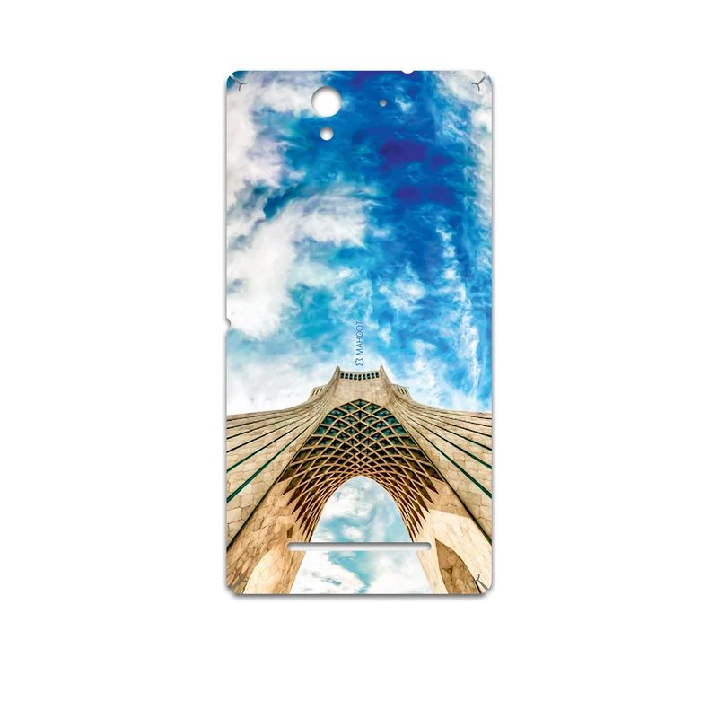 برچسب پوششی ماهوت مدل AZADI-Tower مناسب برای گوشی موبایل سونی Xperia C3 Dual