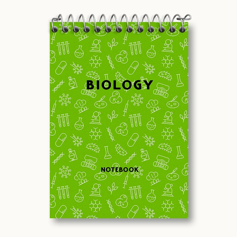 دفتر یادداشت 50 برگ خندالو مدل زیست شناسی کد N851