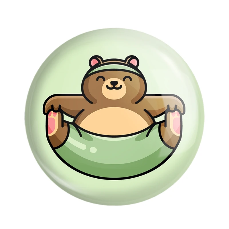 مگنت خندالو مدل حیوانات بامزه خرس کد 28385