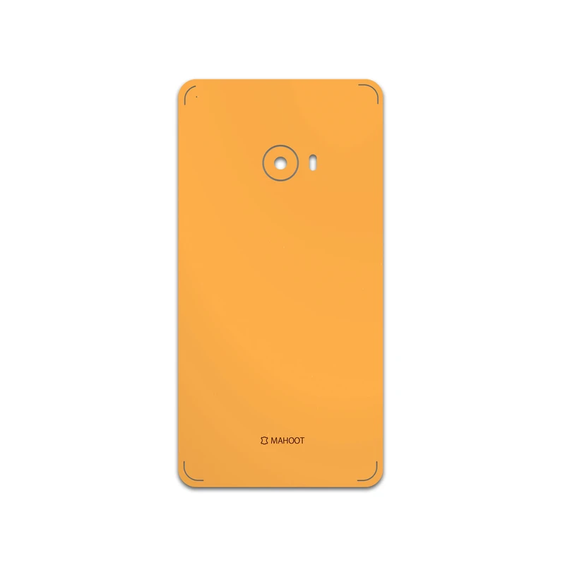 برچسب پوششی ماهوت مدل Matte-Orange مناسب برای گوشی موبایل شیائومی Mi Note 2