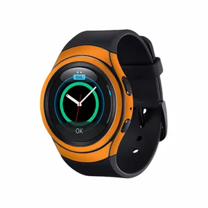 برچسب ماهوت طرح Matte-Orange مناسب برای ساعت هوشمند سامسونگ Galaxy Gear S2