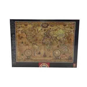 پازل 1000 تکه ادوکا مدل ANTIQUE WORLD MAP