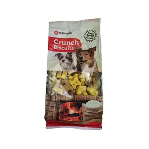 تشویقی سگ فلامینگو مدل Crunch_Biscuits وزن 500 گرم
