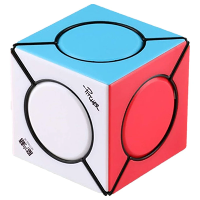 مکعب روبیک چی ای مدل اسکوب 6 نقطه کای وای QY Six Spot Skewb