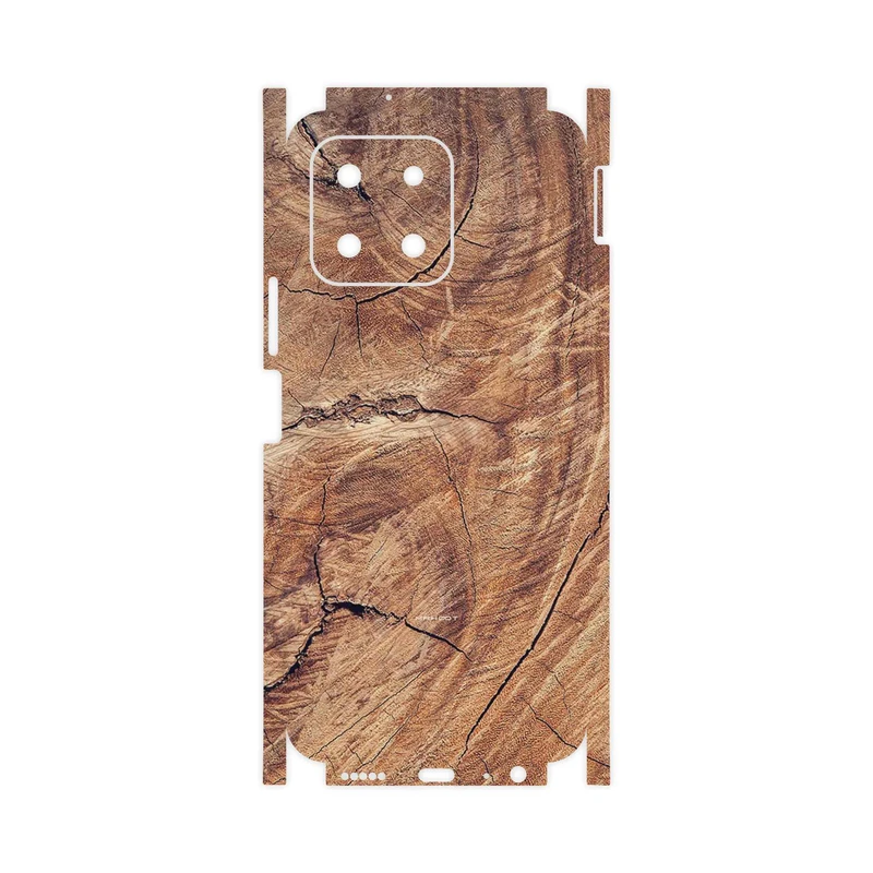 برچسب پوششی ماهوت مدل Wood Texture 5-FullSkin مناسب برای گوشی موبایل آنر X6