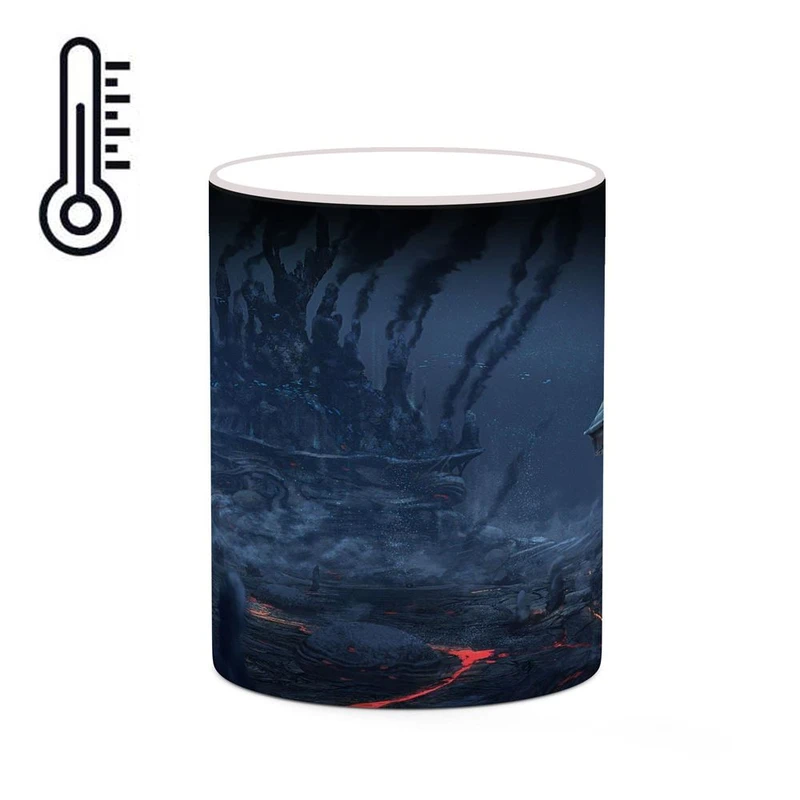 ماگ حرارتی کاکتی مدل بازی Subnautica Game کد mgh30442