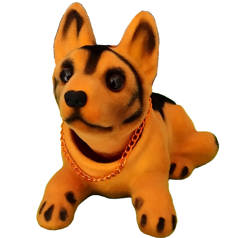 عروسک رو داشبوردی خودرو طرح سگ ژرمن مدل کله متحرک کد ZRD-JERMN