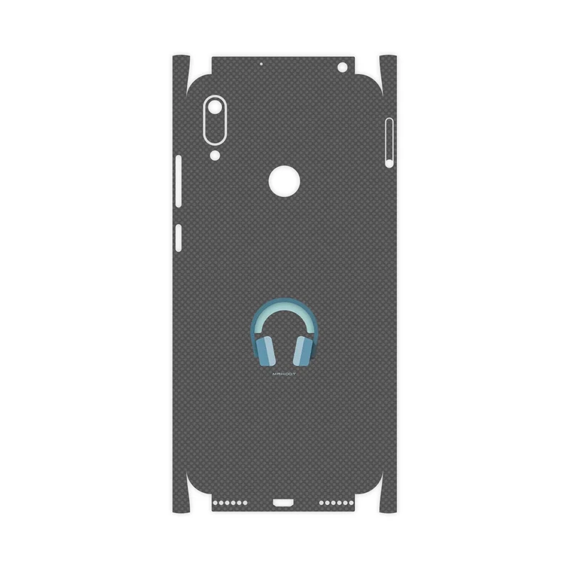 برچسب پوششی ماهوت مدل Minimal Headphone Icon-FullSkin مناسب برای گوشی موبایل هوآوی Y6 Prime 2019