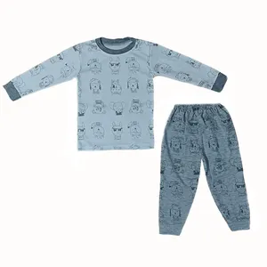 ست تی شرت و شلوار بچگانه مدل باغ وحش