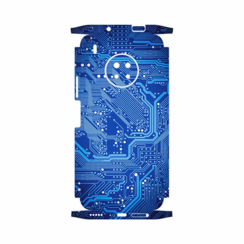 برچسب پوششی ماهوت مدل Blue Printed Circuit Board-FullSkin مناسب برای گوشی موبایل هوآوی Y9a
