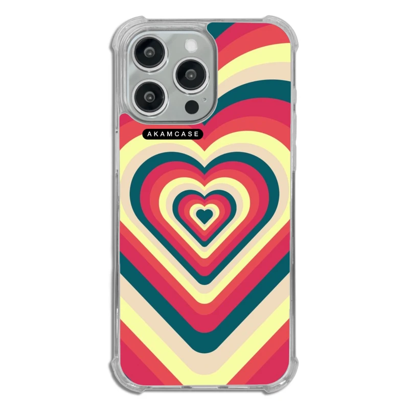 کاور آکام مدل AMCWTA15PROMAX-HEART46 مناسب برای گوشی موبایل اپل iPhone 15 Pro Max