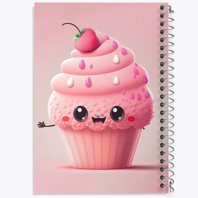 دفتر نت موسیقی 50 برگ خندالو مدل کیک و شیرینی پزی کد 36679