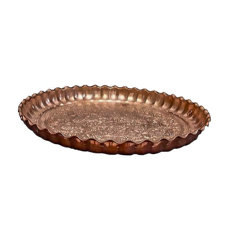 سینی مسی مدل گرد کد S_4029