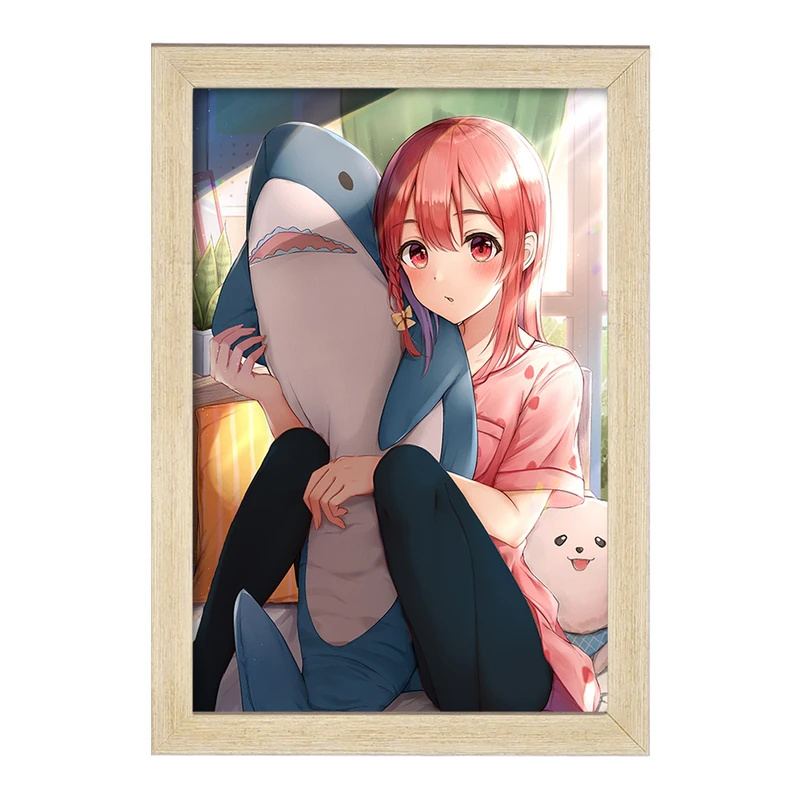 تابلو خندالو مدل ساکوراساوا انیمه کانوجواوکاری  کد 18190