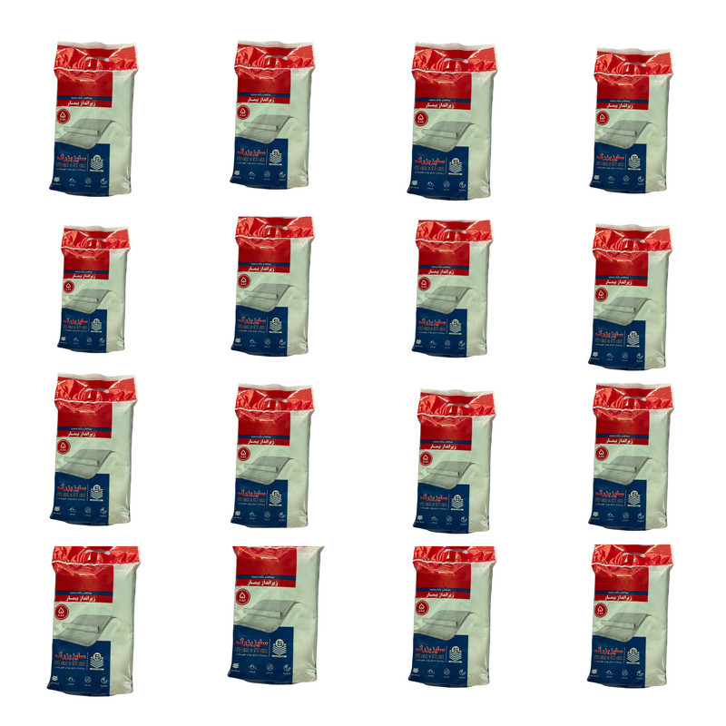 زیر انداز بهداشتی یکبار مصرف بیمار مدل NT16 مجموعه 16 عددی