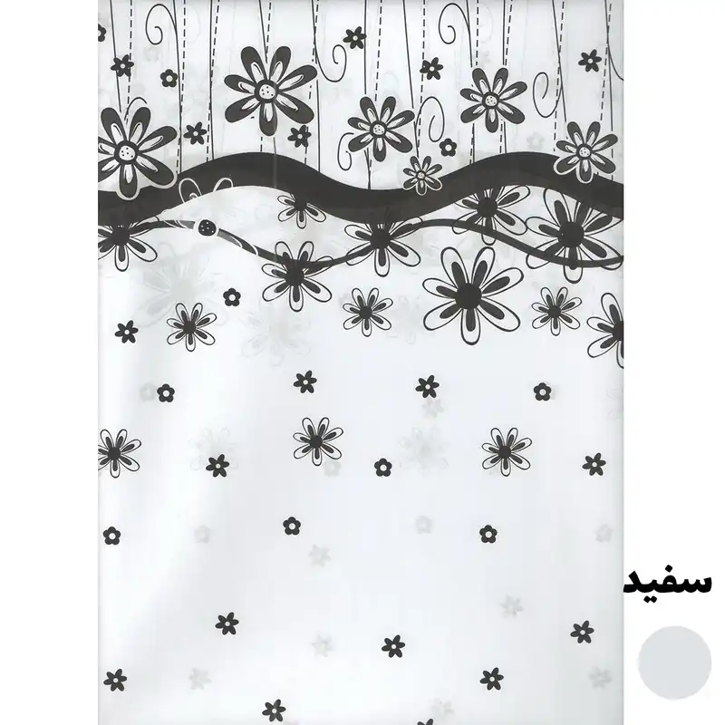 کاغذ کادو طرح گل کد KH611 بسته 5 عددی