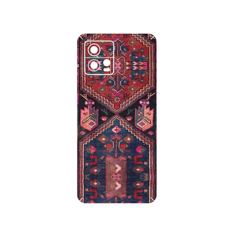 برچسب پوششی ماهوت مدل Rug مناسب برای گوشی موبایل موتورولا Moto G72