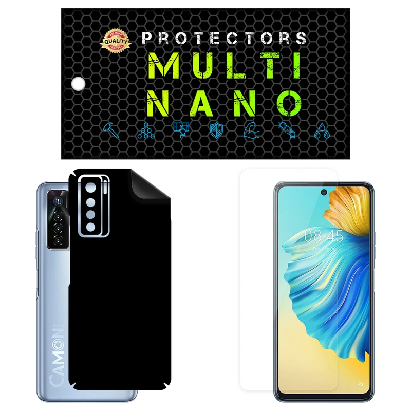 محافظ صفحه نمایش مولتی نانو مدل X-SFM مناسب برای گوشی موبایل تکنو Camon 17 Pro به همراه برچسب پوششی