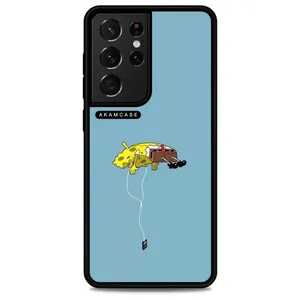 AKAM AMC-WSGS21U-SPONGE BOB1 Cover For Samsung Galaxy S21 Ultra