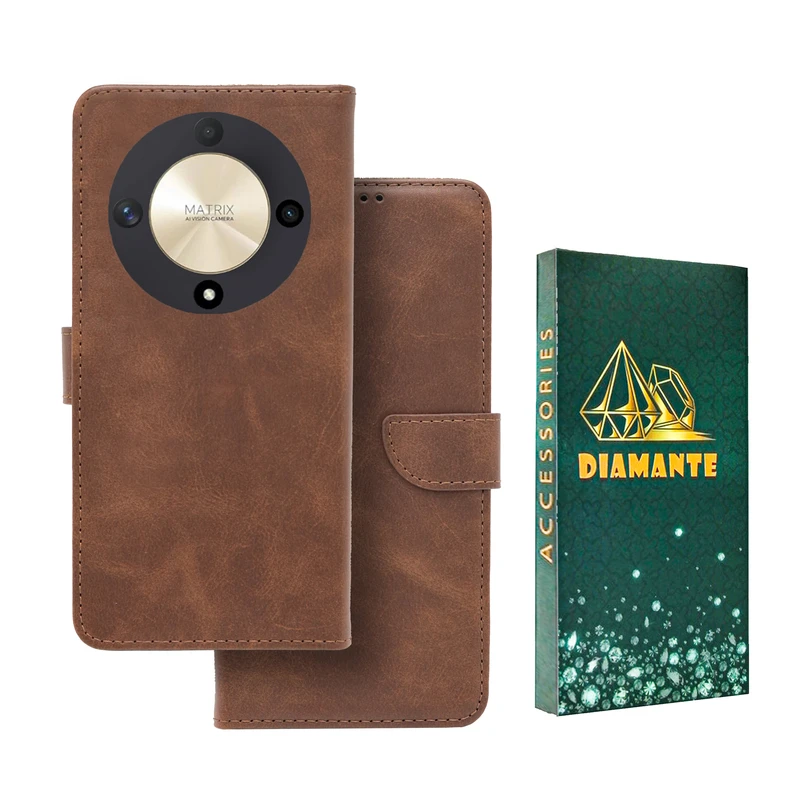 کیف کلاسوری دیامانته مدل Bors Gn مناسب برای گوشی موبایل آنر X9B