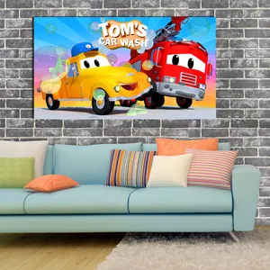 تابلو شاسی کودک مدل Toms car wash کد 10