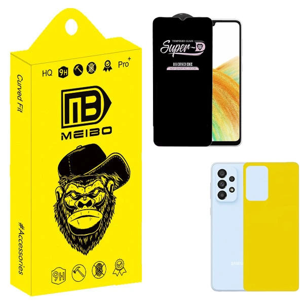 محافظ صفحه نمایش میبو مدل SuperD Touch مناسب برای گوشی موبایل سامسونگ Galaxy a33 5g به همراه محافظ پشت گوشی