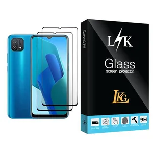 LKG LK Glass MIX002 Screen Protector For Oppo A16K Pack Of 2