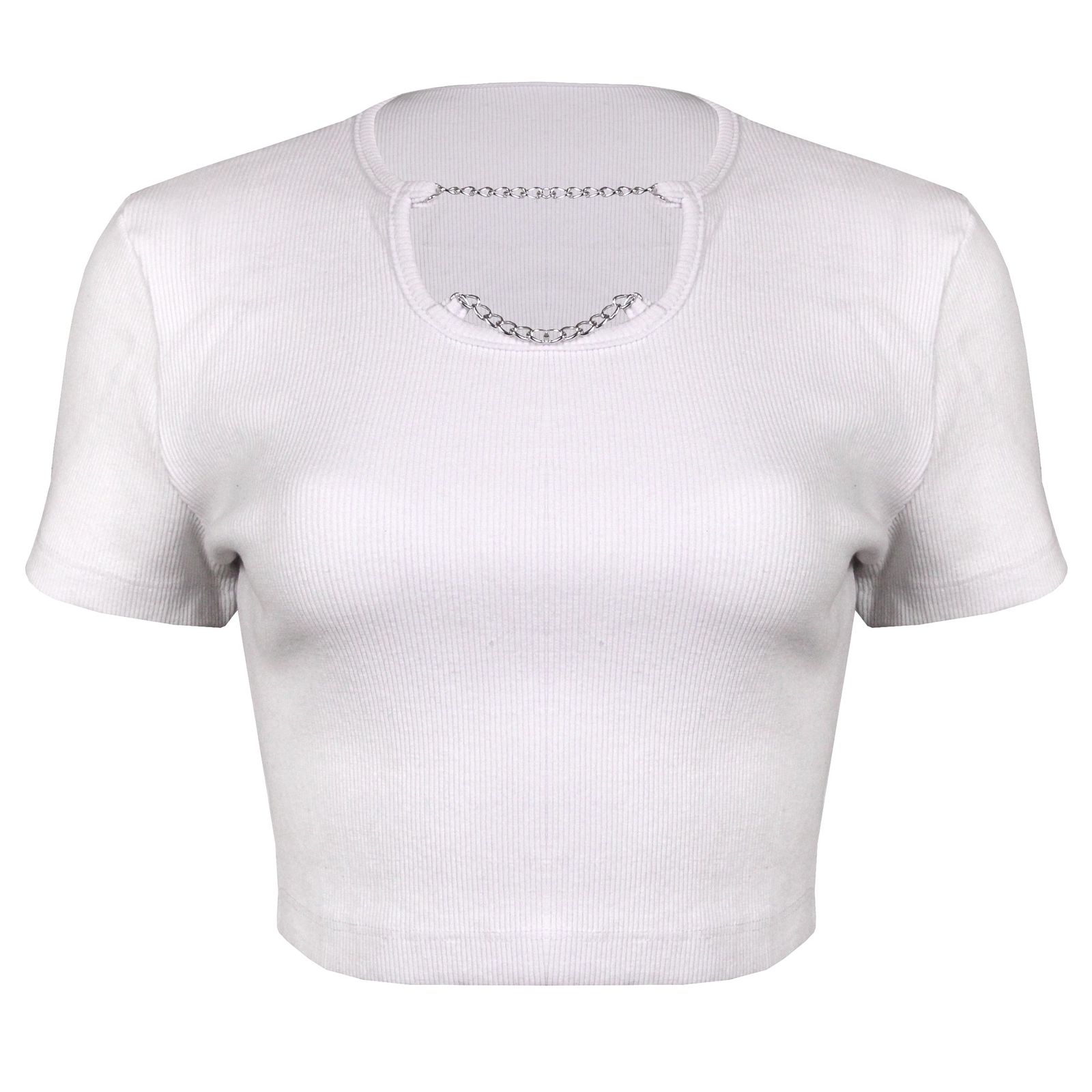 تی شرت آستین کوتاه زنانه ماییلدا مدل 4443-5430 رنگ سفید -  - 1