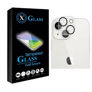 محافظ لنز دوربین ایکس گلس مدل 3D PLUS مناسب برای گوشی موبایل اپل IPHONE 13