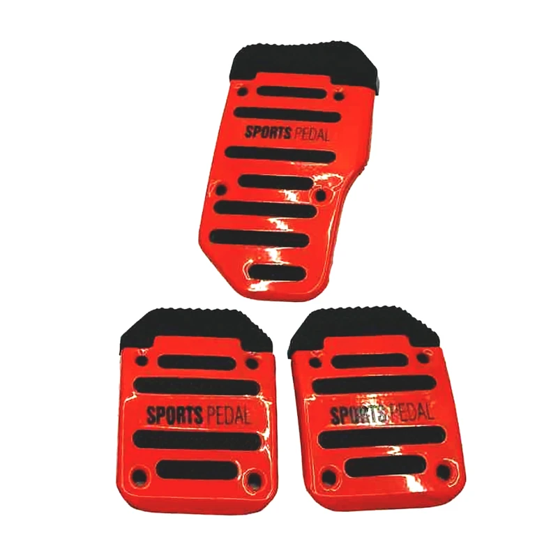 روکش پدال خودرو آراکس یدک مدل AY-2816 بسته 3 عددی