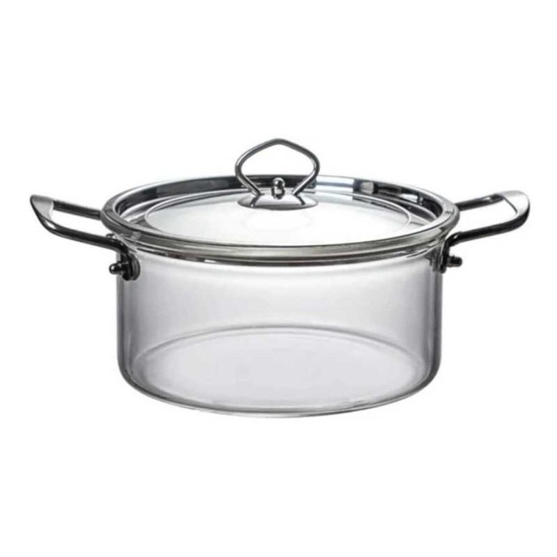قابلمه برایتون مدل شعله مستقیم شیشه‌ای کد 2500 سایز 20