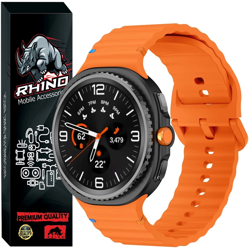 بند راینو مدل W8-Sport مناسب برای ساعت هوشمند وونک 46 میلی متری Galaxy 8