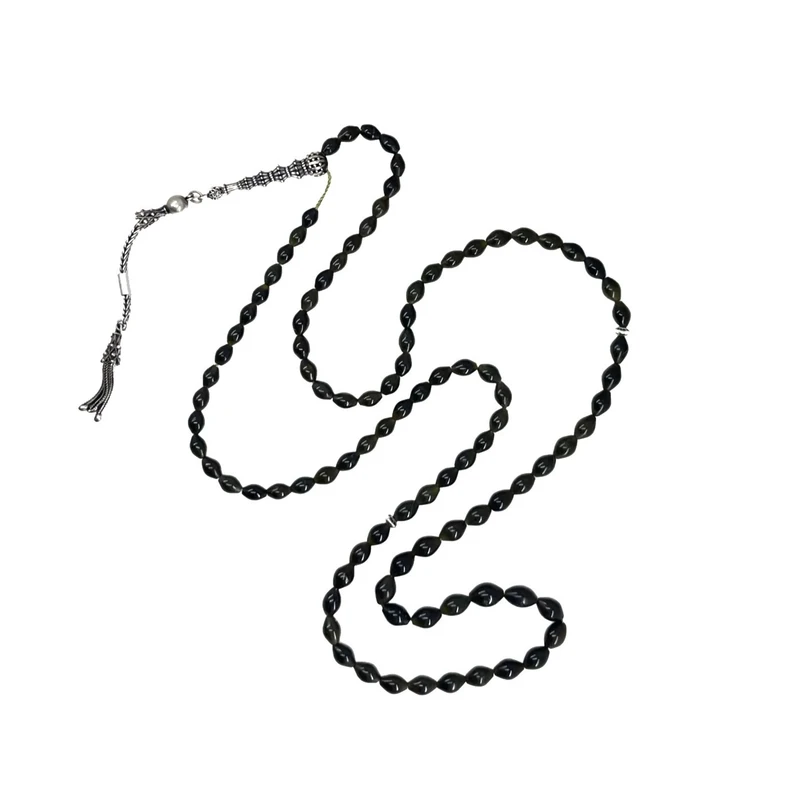 تسبیح نقره گالری ظهیرالدینی مدل شاه مقصود کد SHMD-010-101